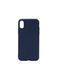 Чехол Matte для Iphone X / XS Синий 35277