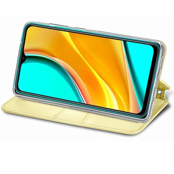 Чехол-книжка ETMA Mandal для Xiaomi Redmi 9C / Redmi 10A Желтый 50038