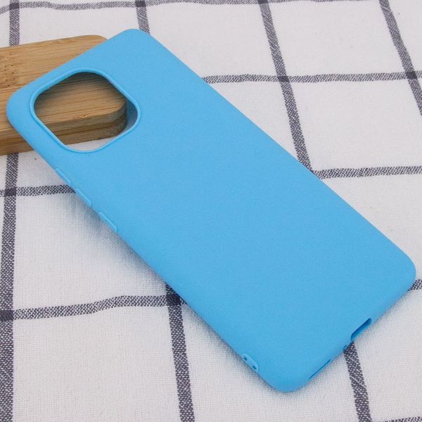 Чехол Matte для Xiaomi Mi 11 Lite / 11 Lite 5G NE Голубой 56170