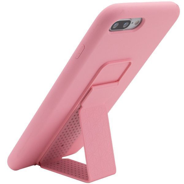Чохол Silicone Hand Holder для Iphone 7 Plus / 8 Plus Рожевий / Pink 57107