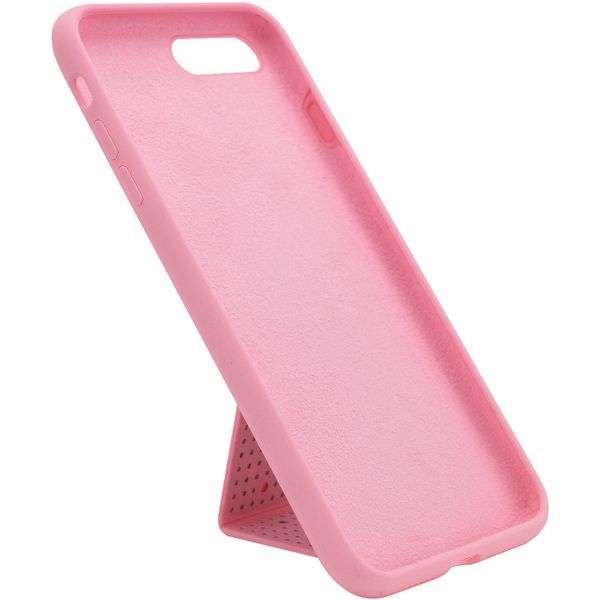 Чохол Silicone Hand Holder для Iphone 7 Plus / 8 Plus Рожевий / Pink 57107