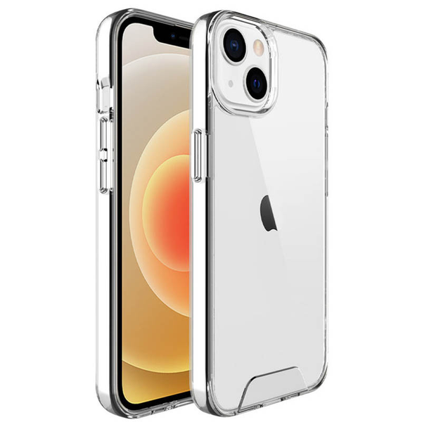 Чехол Space Case transparent для Iphone 13 mini Прозрачный 80649 Чехол Space Case transparent для Iphone 13 mini Прозрачный 80649