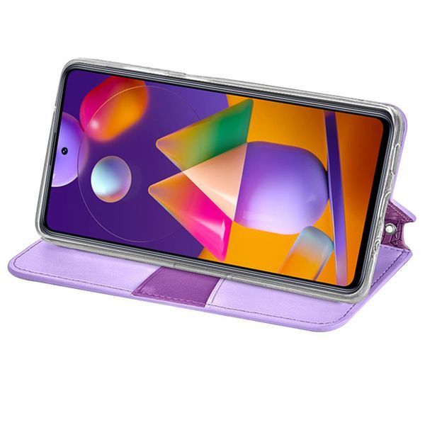 Чохол-книжка ETMA Mandal для Samsung Galaxy A52 / A52s Фіолетовий 55803