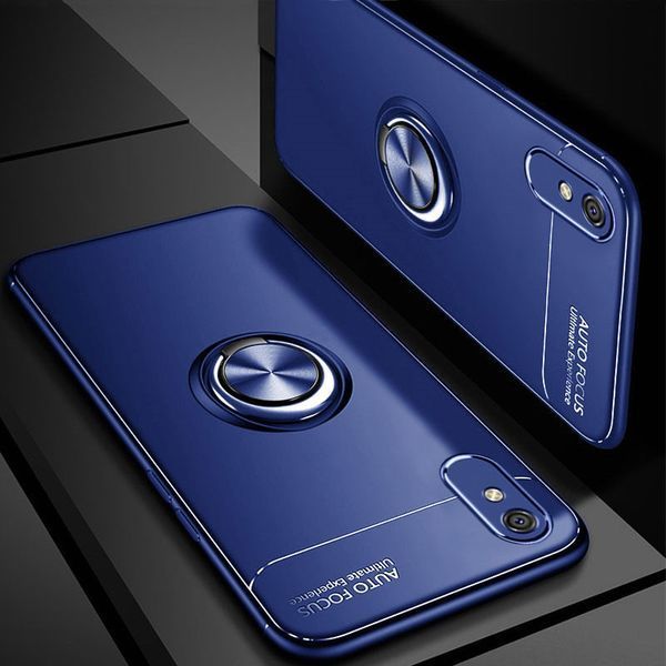 Чохол Din Color Magnet Ring для Xiaomi Redmi 9A Синій 46113