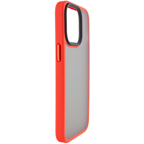 Чехол Metal Buttons для Iphone 14 Pro Max Красный 69025