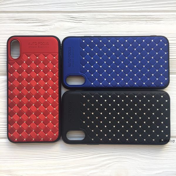 Чехол со стразами Diamond для Iphone XS Max Red 32952