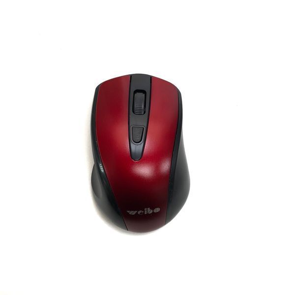 Мышь беспроводная Weibo RF-2819B Black / Red 44401