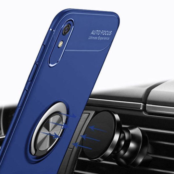 Чохол Din Color Magnet Ring для Xiaomi Redmi 9A Синій 46113
