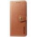Чехол-книжка ETMA Gelan для Xiaomi Redmi 10C / Poco C40 Коричневый 83196 1