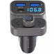 Автомобільний FM модулятор Proove Luxor SE 36W (PD+QC3.0) Type-C+USB Gray 89260 7