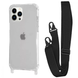 Чехол WAVE с ремешком для Iphone 14 Pro Max Прозрачный / Black 83501 1