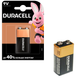 Батарейка Duracell 6LR61 9V крона MN1604 1 шт 59939