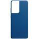 Чохол Matte для Samsung Galaxy S21 Ultra Синій 53910