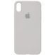 Чехол Silicone Case 360 для Iphone X / XS Серый / Stone 53217