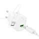 Мережевий зарядний пристрій HOCO CS52A QC3.0 1USB 18W+кабель USB to MicroUSB White 88440 7
