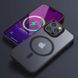 Чохол Metal Buttons MagSafe Colorful для Iphone 13 Pro Чорний 84205 6