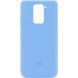 Чехол Silicone Cover A для Xiaomi Redmi Note 9 / Redmi 10X Голубой / Sky Blue 43240 2
