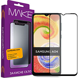 Захисне скло MaFuture для Samsung Galaxy A04/A04s/A04e Black 83404