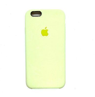 Чехол Silicone Case для Iphone 6 / 6s Milk Yellow 34907