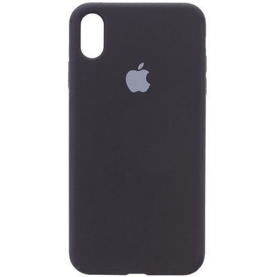 Чехол Silicone Case для Iphone X / XS Черный / Black 48545