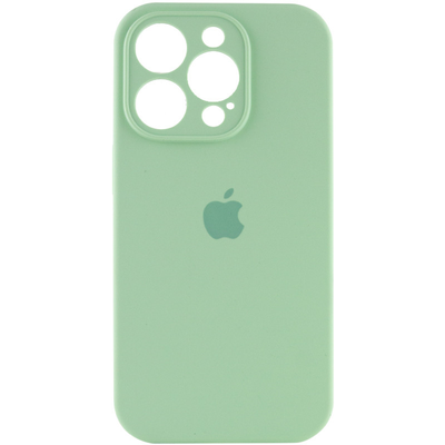 Чехол Silicone Case с защитой камеры для Iphone 13 Pro Зеленый / Pistachio 70293