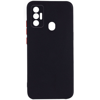 Чехол Square Full Camera для Tecno Spark 7 Черный 65209