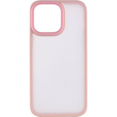 Чохол Metal Buttons для Iphone 15 Pro Рожевий 81746