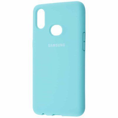 Чохол Silicone Cover для Samsung Galaxy A10s 2019 A107 Бірюзовий / Ice Blue 39142