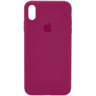 Чехол Silicone Case 360 для Iphone X / XS Красный / Rose Red 53235
