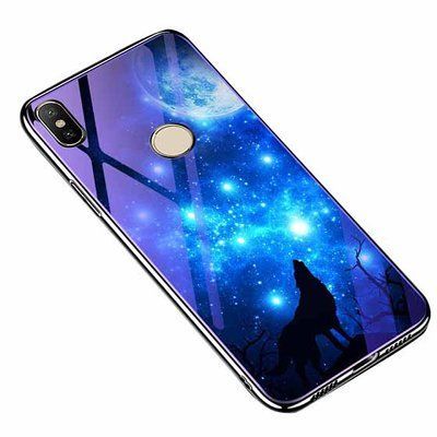 Чохол TPU+Glass Fantasy для Xiaomi Redmi Note 5 / 5 Pro Moon night 31374
