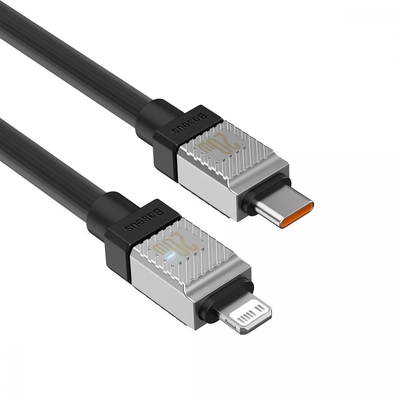 Кабель Baseus CoolPlay Series Type-C to Lightning 20W 1m Black 81635
