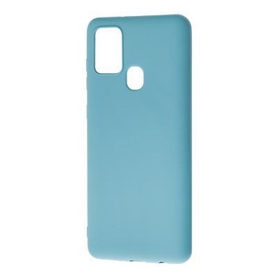 Чехол Matte для Samsung Galaxy A21s Синий / Powder Blue 47849
