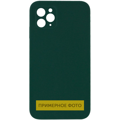 Чехол Silicone Lakshmi Full Camera для Apple Iphone X / XS Зеленый / Dark green 63050