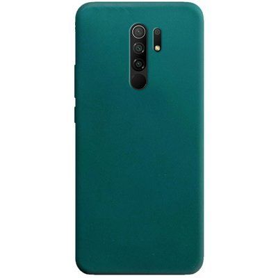 Чехол Matte для Xiaomi Redmi 9 Зеленый / Forest green 52024