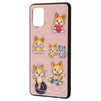 Чохол Wave Majesty для Xiaomi Redmi Note 8 Pro Playful corgi / Light pink 60048