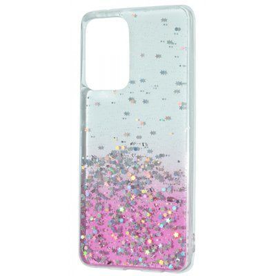 Чехол WAVE Confetti Case для Samsung Galaxy A52 / A52s White / Pink 52809