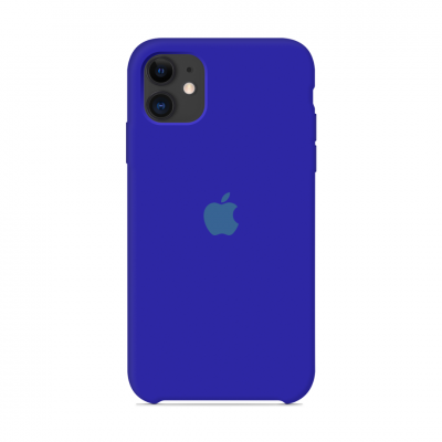 Чохол Silicone Case HC для Iphone 11 Ultra Blue 40321