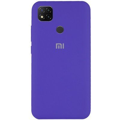 Чехол Silicone Cover для Xiaomi Redmi 9C / 10A Фиолетовый / Purple 46069