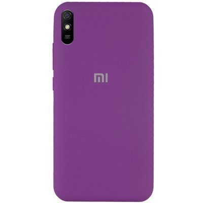 Чохол Silicone Cover для Xiaomi Redmi 9A Фіолетовий / Grape 46119