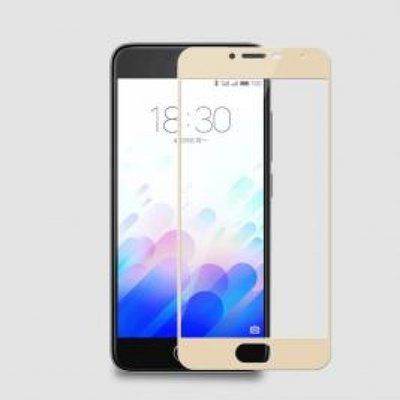 Захисне скло Full Cover для Meizu Pro 6 / 6s Gold 413