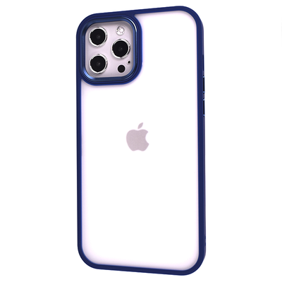 Чехол Matte PHIBR Metallic для Iphone 12 / 12 Pro Dark Blue 69592