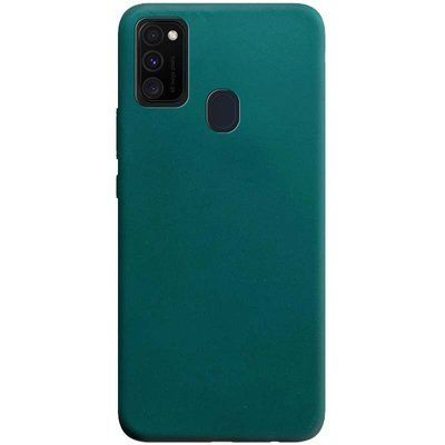 Чехол Matte для Samsung Galaxy M30s / M21 Зеленый / Forest green 47899