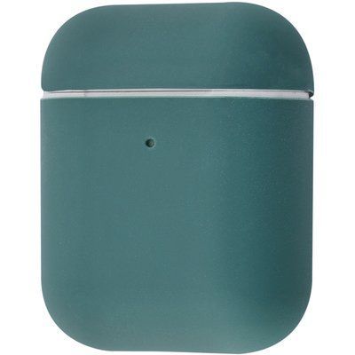 Чехол Silicone Ultra Slim для Apple Airpods 1 / 2 Pine Green 59064