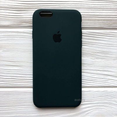 Чехол Silicone Case для Iphone 6 / 6s Dark Green 33736