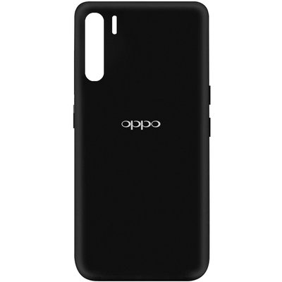 Чохол Silicone Cover A для Oppo A91 Чорний / Black 59271