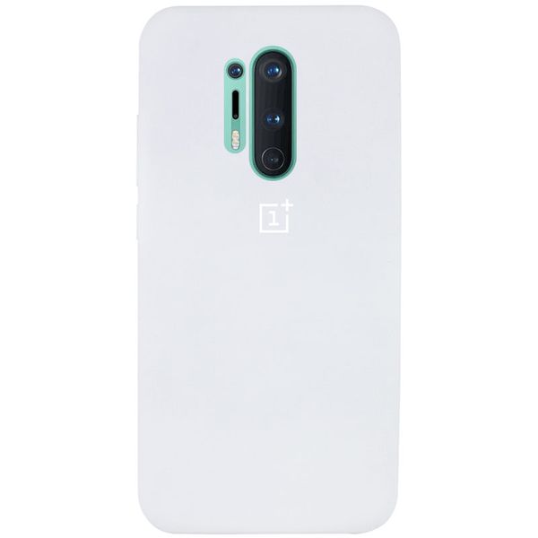 Чохол Silicone Cover для OnePlus 8 Pro Білий / White 42284