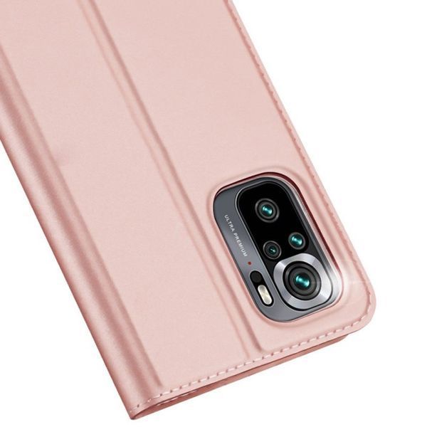 Чехол-книжка Dux Ducis для Xiaomi Redmi Note 10 / Note 10s / Poco M5s Rose Gold 54435