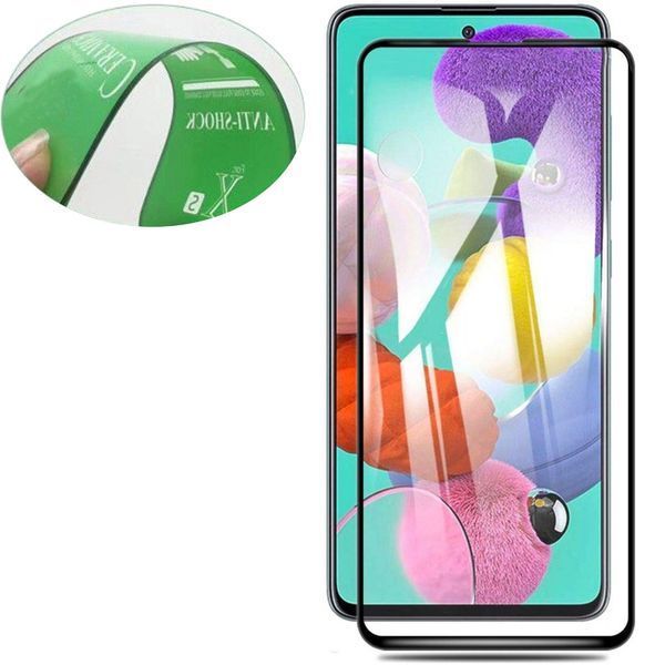 Захисна плівка Ceramics 9D для Samsung Galaxy A51 / M31s Black 61336