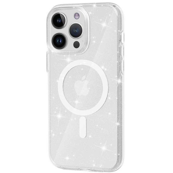 Чохол Galaxy Sparkle MagSafe для Iphone 15 Pro Clear 81212