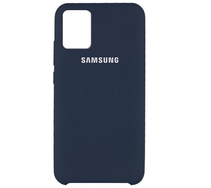 Чохол Silicone Case для Samsung Galaxy A71 Синій / Midnight blue 57929